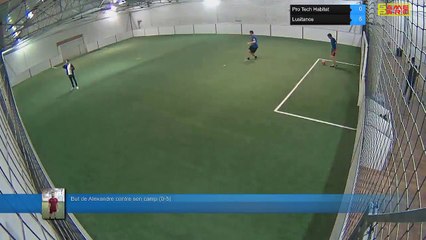 But de Alexandre contre son camp (0-5) - Pro Tech Habitat Vs Lusitanos - 05/11/18 20:00 - LIGUE 1