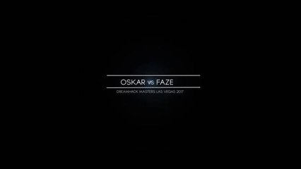 oskar vs. FaZe - DreamHack Masters Las Vegas 2017