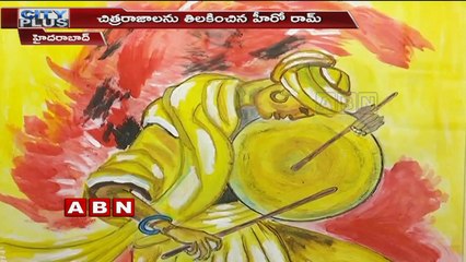 Ram Pothineni Inaugurates 'Heartists Arti Mahotsav' Gallery at Hyderabad