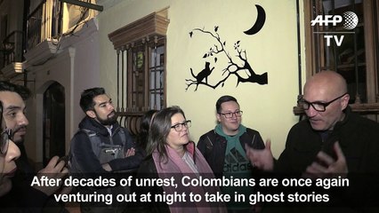 Ghost stories: an evening of laughs in Colombia after conflict