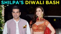 Arbaaz Khan Arrives With Girlfriend Giorgia Andriani At Shilpa Shetty Diwali Bash