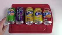[SODA] 5 Fanta   Framboise Passion, Raisin, Ananas, Fruit Twist & Citron - Miam Fooding