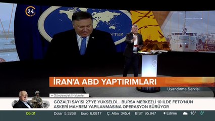 Sabah haberleri şimdi 24 TV'de