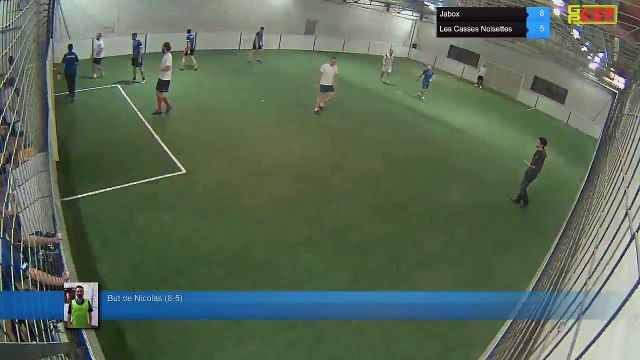 But de Nicolas (8-5) - Jabox Vs Les Casses Noisettes - 05/11/18 21:00 - LIGUE 5 - Poitiers Game Parc