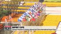 Xi addresses keynote speech at China International Import Expo...  emphasizes free trade