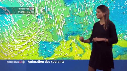 Le temps de ce mardi est sec sous un ciel voilé