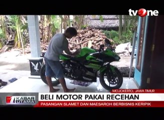 Beli Motor Rp 67 Juta dengan Uang Koin