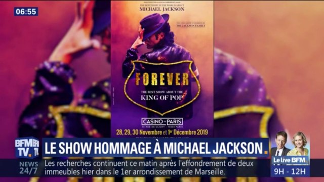 Forever, the best show about the king of pop , le spectacle hommage à Michael Jackson arrive en France