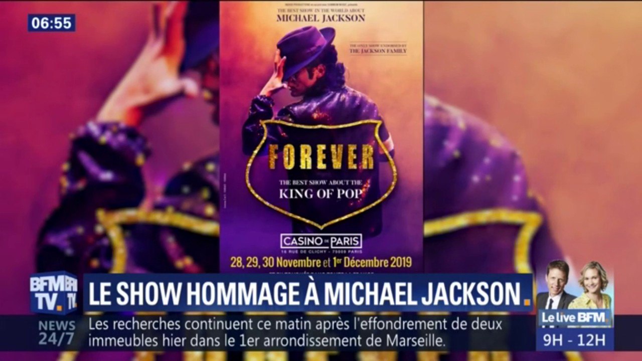 "Forever, the best show about the king of pop", le spectacle hommage à Michael Jackson arrive en France