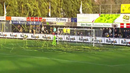 Une supportrice nue entre sur le terrain pendant un match de foot