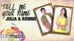 Julia Barretto & Ronnie Alonte - Tell Me Your Name ( Official Lyric Video )
