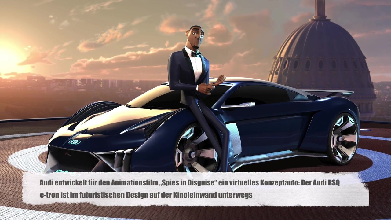 Audi designt erstes Konzeptauto für Hollywood-Animationsfilm