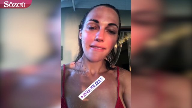 Meryem Uzerli’den sıfır makyaj tatil videosu