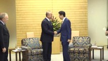 Dışişleri Bakanı Çavuşoğlu, Japonya Başbakanı Abe ile Görüştü