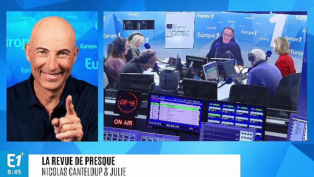 Nikos Aliagas après l'interview exclusive d'Emmanuel Macron : Jean-Michel Aphatie m'a baisé la main (Canteloup)