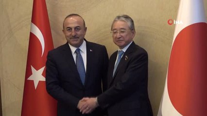 Bakan Çavuşoğlu, Japon İş Adamlarıyla Bir Araya Geldi