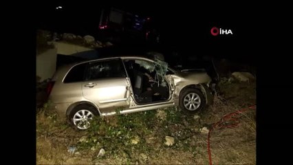 Mültecileri Taşıyan Araç Şarampole Uçtu: 1 Ölü, 5 Yaralı