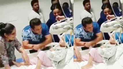 Salman Khan meets fans suffering from Cancer; Watch video | FilmiBeat