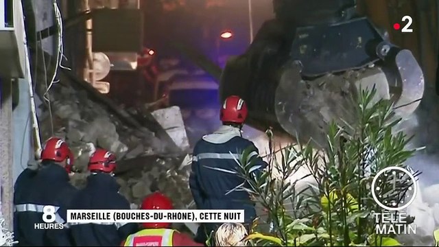 Marseille : les secours continuent de chercher dans les décombres