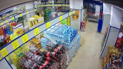Gasp Yaptı, Müşteri Gibi Çıktı...o Anlar Kamerada