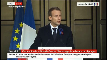 Emmanuel Macron annonce l'entrée au Panthéon de l'écrivain de la Grande Guerre Maurice Genevoix - VIDEO