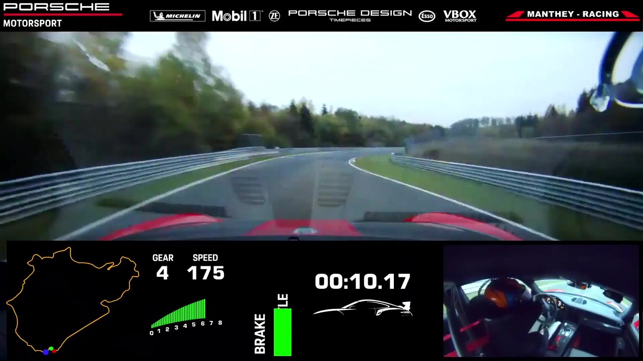 Porsche 911 GT2 RS MR ist schnellster straßenzugelassener Sportwagen am Ring