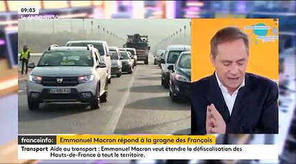 Hausse des prix des carburants et affaire Benalla : Voilà ce qu'a dit Emmanuel Macron ce matin sur Europe 1