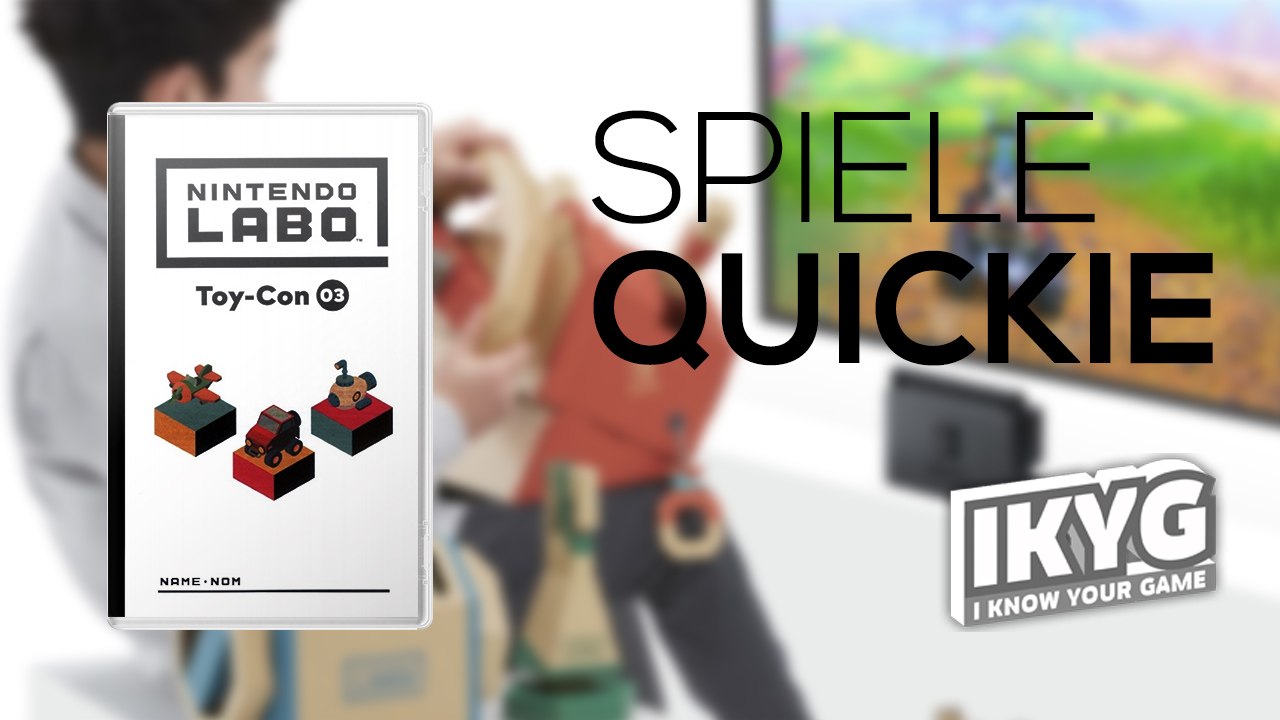 Nintendo Labo Fahrzeug-Set - Toy-Con 03 - Spiele-Quickie