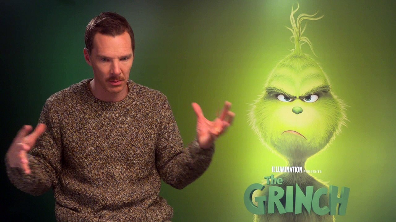 Cumberbatch: The Grinch isn't naked - he wears clothes! - video Dailymotion