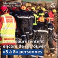 Marseille: Une première victime retrouvée sous les décombres des immeubles effondrés