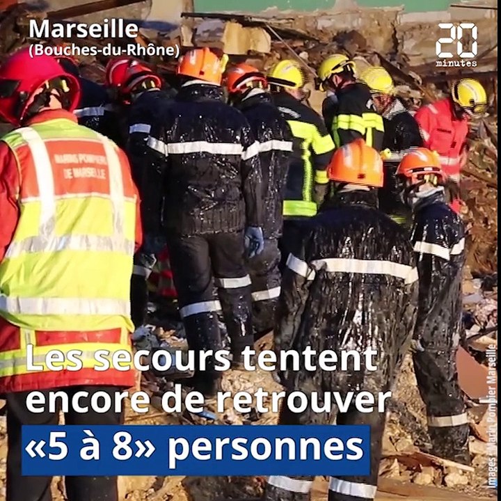 Marseille: Une première victime retrouvée sous...