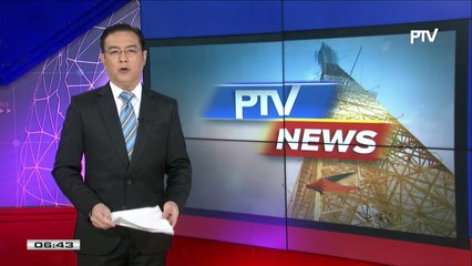 Mataas na footbridge na ginagawa sa Kamuning, viral sa social media