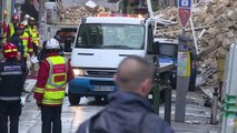 Busca por sobreviventes após desabamento em Marselha