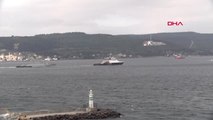 Çanakkale Rus Savaş Gemisi, Çanakkale Boğazı'ndan Römorkörle Geçti