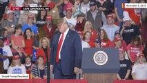Trump Rally Crowd Sings 'Amazing Grace' After Supporter Collapses