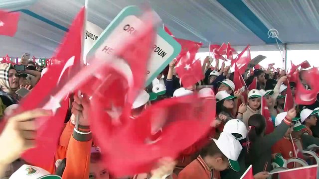 Cumhurbaşkanı Erdoğan: 'Ülke genelinde yeni bir fidan dikim seferberliği başlatıyoruz' - ANKARA