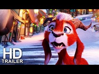 ELLIOT THE LITTLEST REINDEER Trailer (2018) Morena Baccarin, John Cleese Movie HD