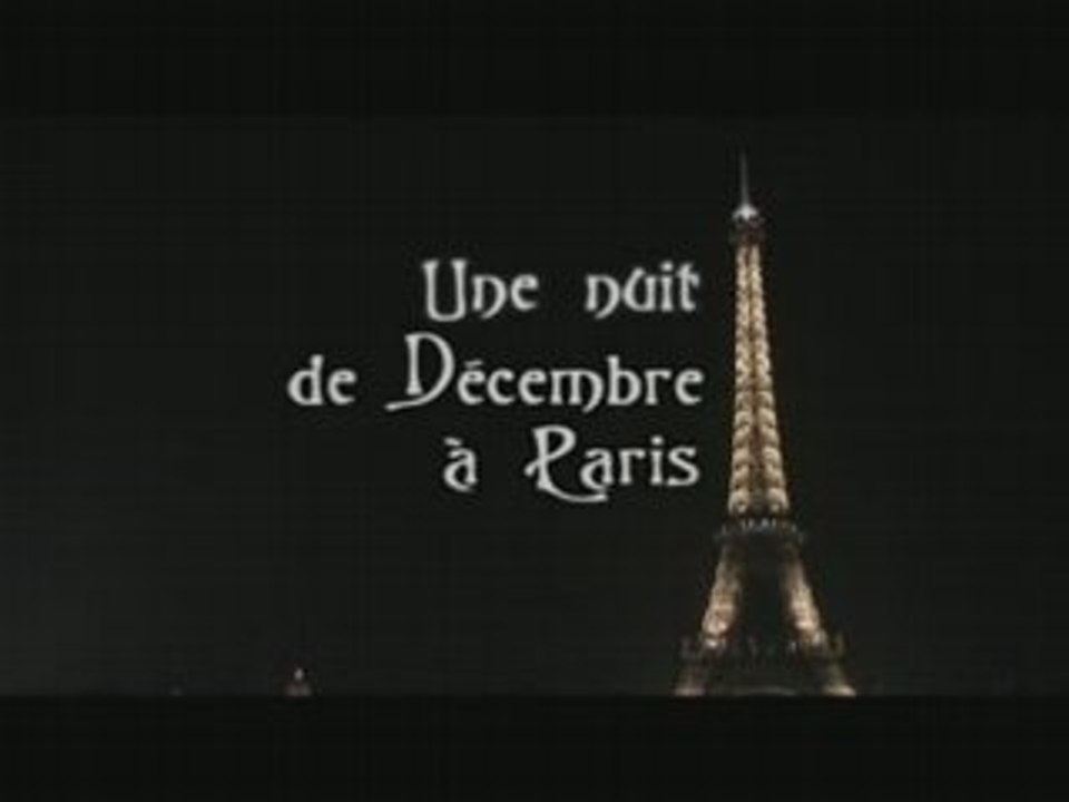 Une nuit de Décembre à Paris