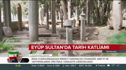 Eyüpsultan'da tarih katliamı