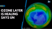 Earth’s ozone layer is healing says UN