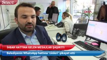 Belediyenin WhatsApp hattına ‘cinleri’ şikayet etti