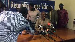 Senego TV- Direct Conférence de presse Thierno Allassane Sall Président Republique des Valeurs