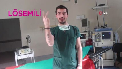 Sağlık Çalışanlarından Lösemili Çocuklara Videolu Destek