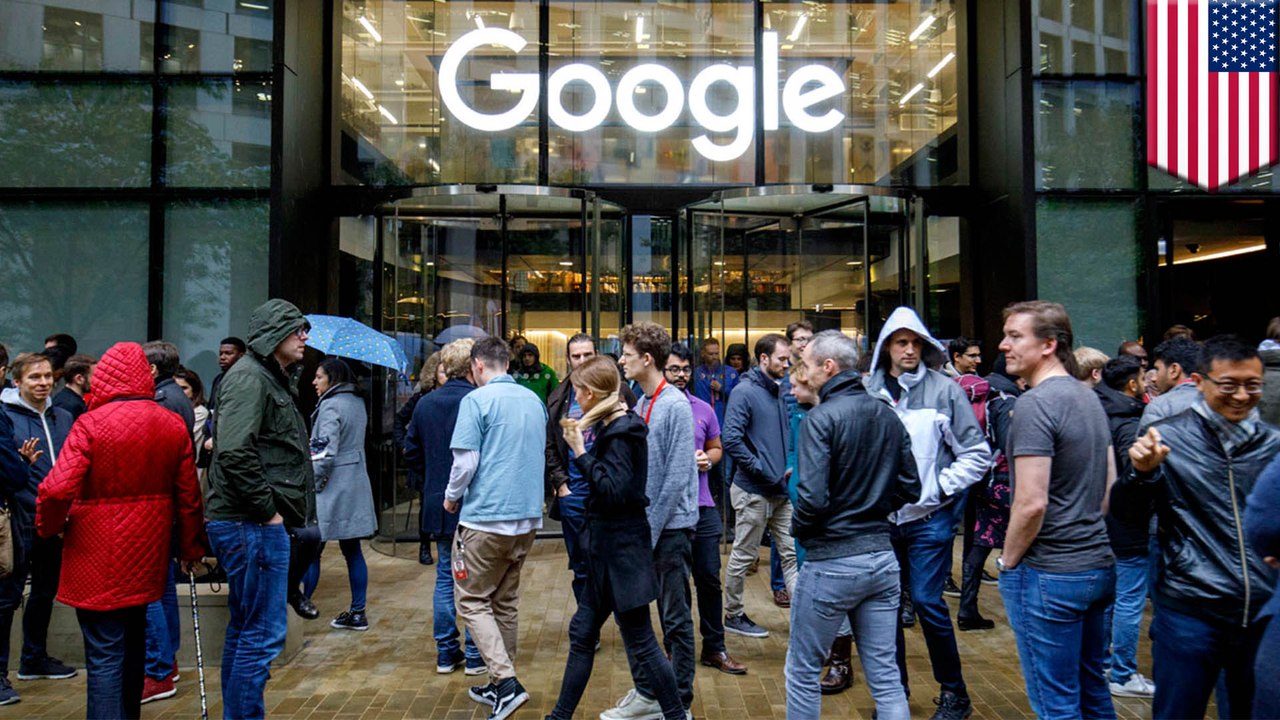 Google各地員工上街罷工 抗議高層包庇性騷擾