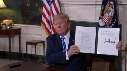 Trump instaura segunda série de pesadas sanções contra o Irão