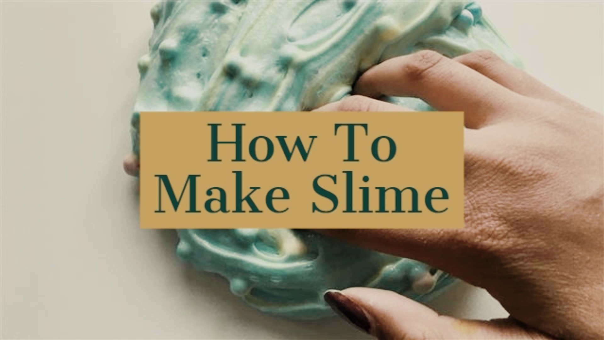 HOW TO MAKE SLIME!!!