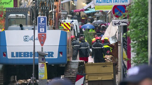 Mehrere Tote nach Einsturz von Häusern in Marseille geborgen