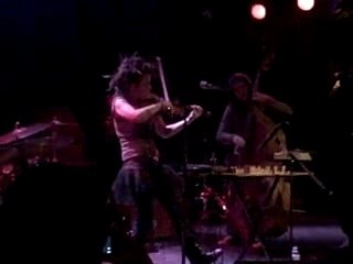Emily wells trio band Dec 11 2007 - VID00035