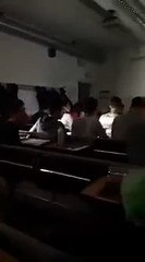 Power Cut Can't Stop Professor From Taking Class