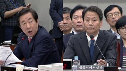 임종석 청문회 된 청와대 국감...'DMZ 방문' 공방 / YTN